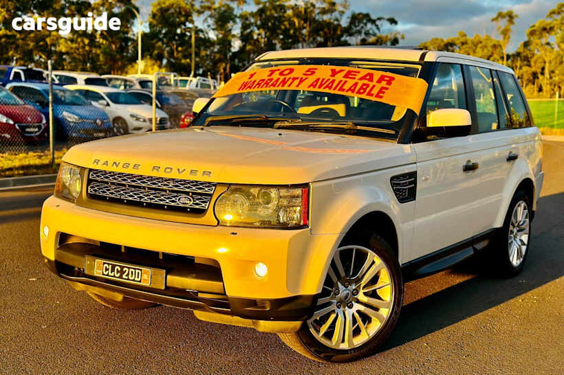 White 2010 Land Rover Range Rover Sport Wagon 3.6 Tdv8