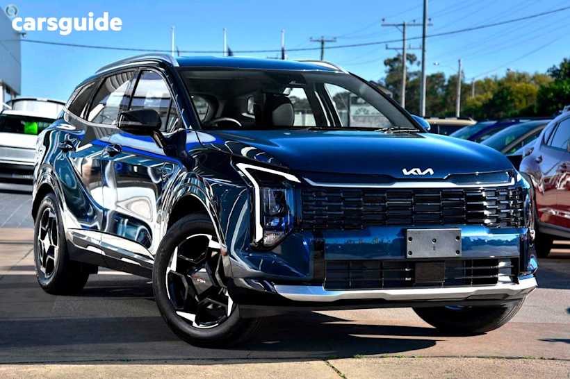 Blue 2025 Kia Sportage SUV SX F