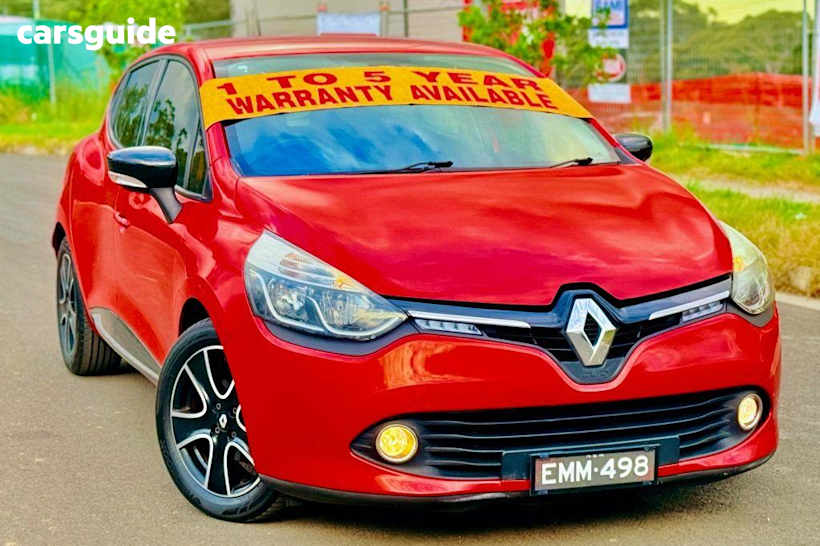 Red 2014 Renault Clio Hatchback Expression