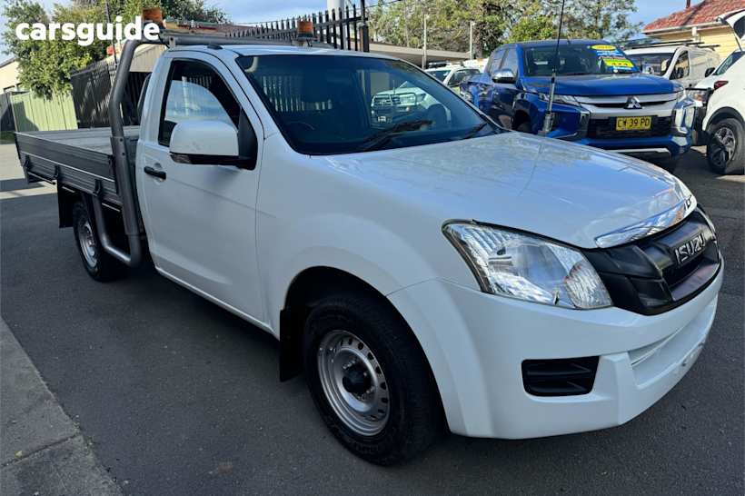 White 2012 Isuzu D-MAX Cab Chassis Sx (4X2)