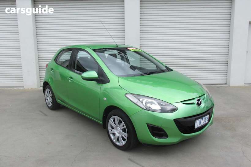 Green 2010 Mazda Mazda2 Hatch