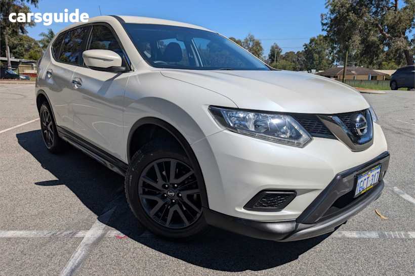 White 2016 Nissan X-Trail SUV ST N-SPORT BLACK F