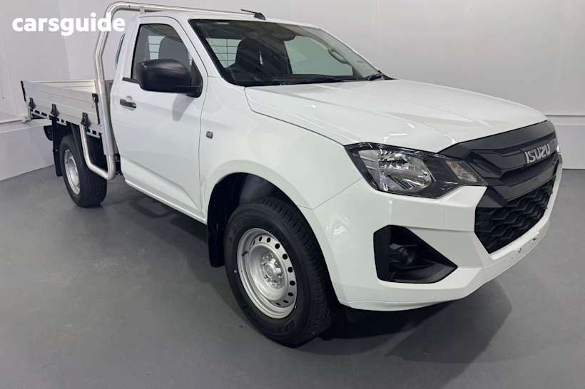 White 2024 Isuzu D-MAX Ute Tray SX 4X4