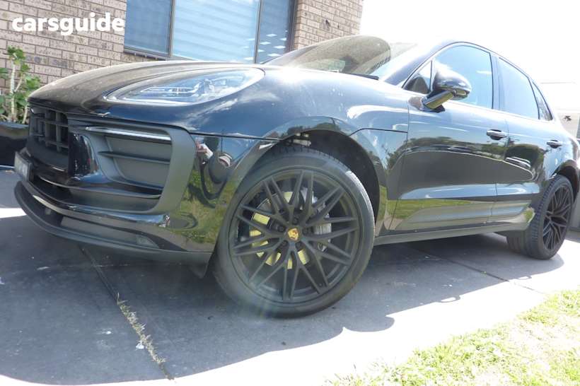 Black 2022 Porsche Macan Wagon T