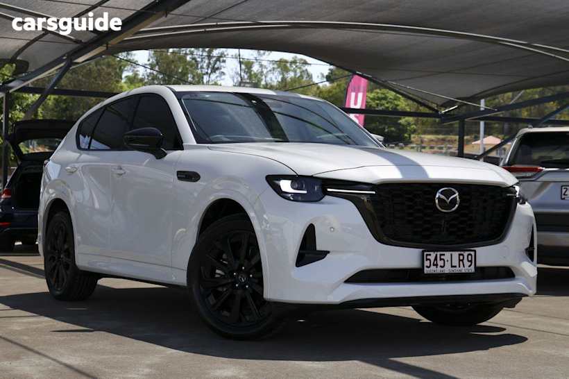 White 2024 Mazda CX-60 Wagon G40E Gt Vision Hybrid