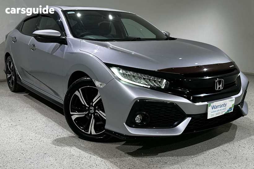 Silver 2019 Honda Civic Hatch RS F