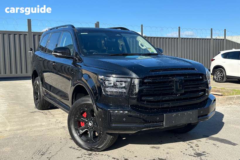 Black 2025 GWM Tank 500 SUV VANTA HYBRID 4WD