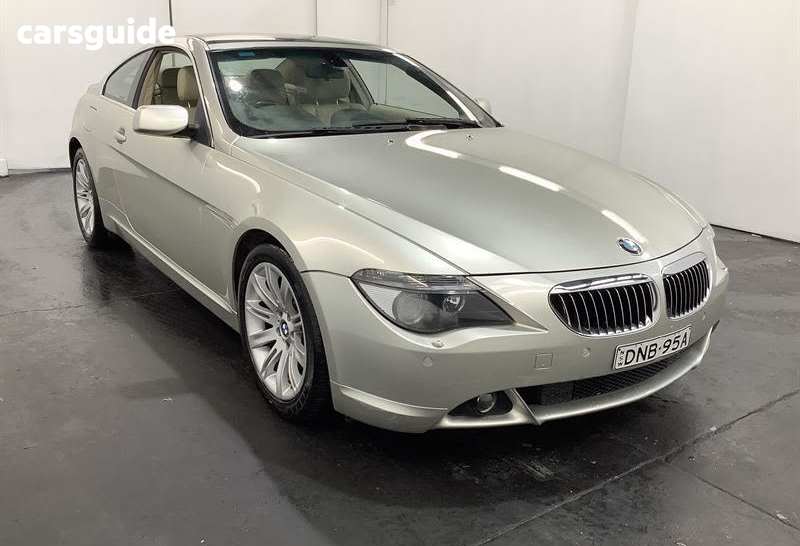 Gold 2004 BMW 645CI Coupe