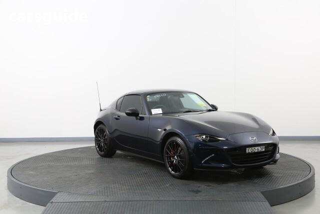 Blue 2021 Mazda MX-5 Convertible Rf Gt Rs