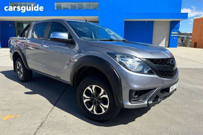 Grey 2013 Mazda BT-50 Dual Cab Utility Xtr (4X4)
