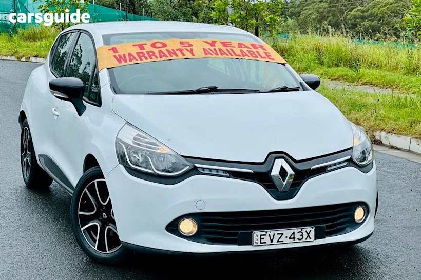 White 2015 Renault Clio Hatchback Expression