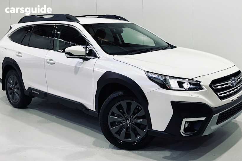 White 2024 Subaru Outback SUV AWD 4WD
