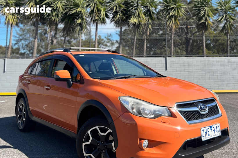 Orange 2012 Subaru XV Wagon 2.0I-S