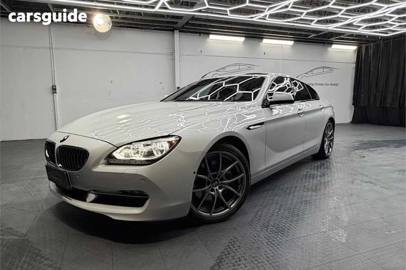 White 2012 BMW 6 Series Sedan 640I R
