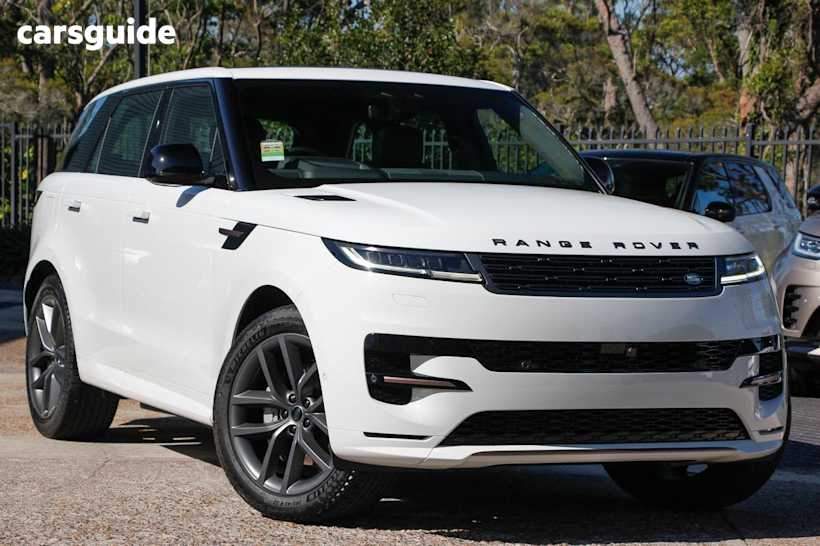 White 2024 Land Rover Range Rover Sport SUV PHEV P460E DYNAMIC HSE 4X4