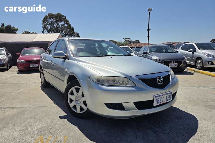 Silver 2004 Mazda 6 Sedan Limited