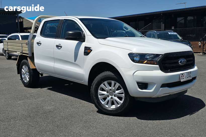 White 2019 Ford Ranger Ute Tray XL 4X4
