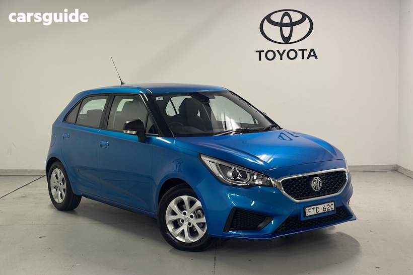 Blue 2022 MG MG3 Hatchback Core