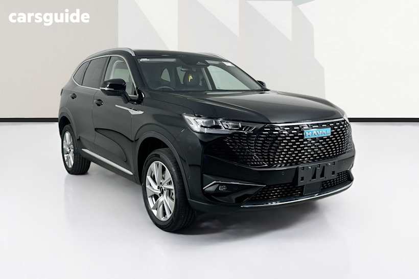 Black 2024 GWM Haval H6 Wagon Ultra Hybrid