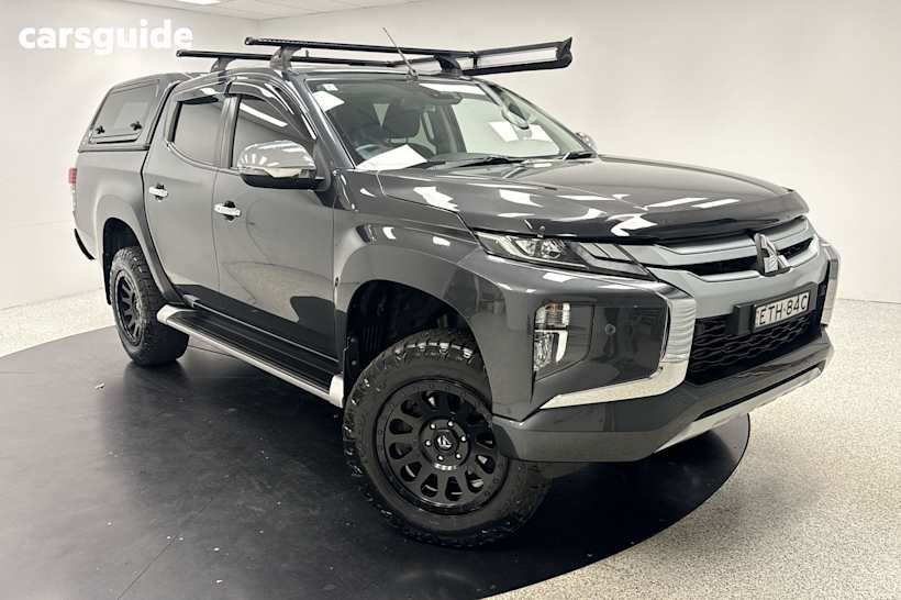 Grey 2022 Mitsubishi Triton Ute Tray GLS 4X4