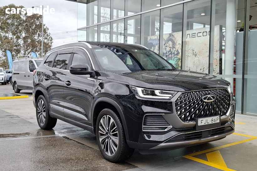 Black 2024 Chery Tiggo 8 PRO MAX SUV ULTIMATE AWD 4X4