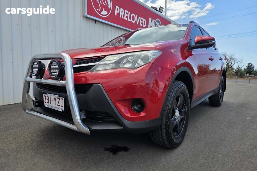 Red 2015 Toyota RAV4 Wagon Gx (2Wd)