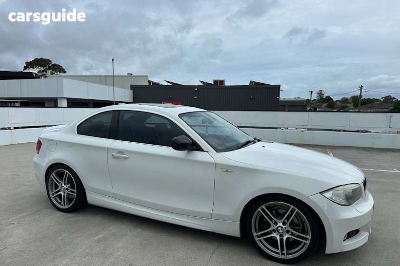 White 2013 BMW 1 Coupe 120I R