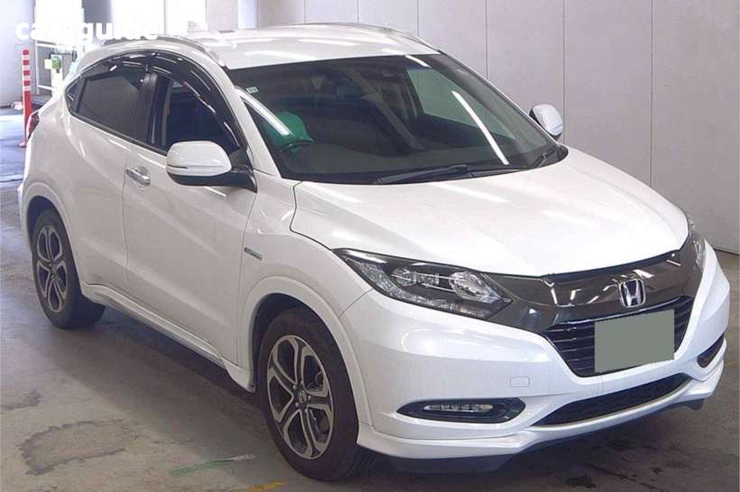 White 2017 Honda Vezel SUV HYBRID Z HONDA SENSING