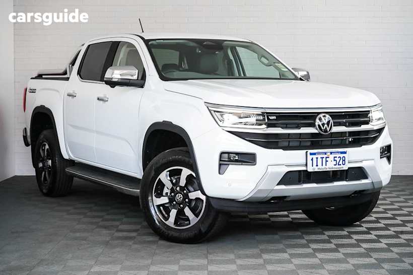 White 2024 Volkswagen Amarok Dual Cab Utility Style Tdi600 4Motion