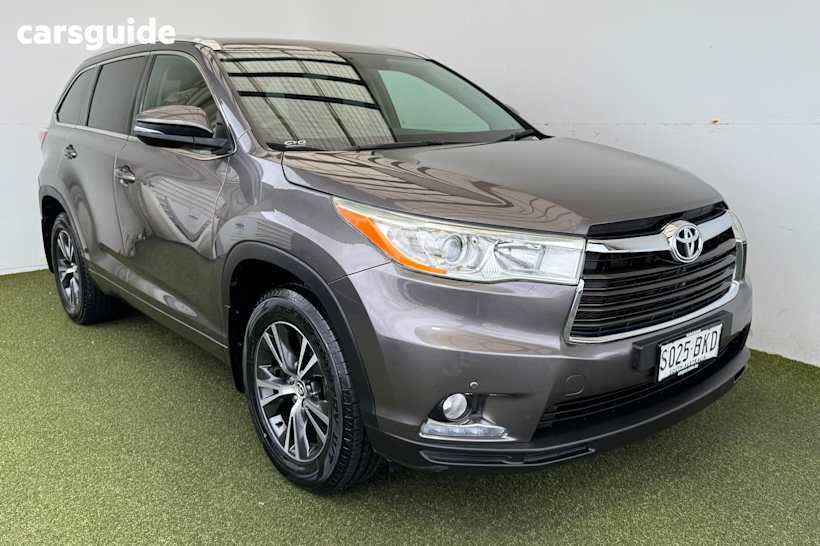 Grey 2016 Toyota Kluger SUV GXL F