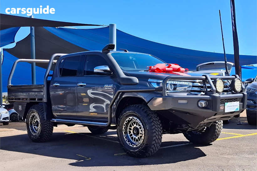 Grey 2016 Toyota Hilux Ute Tray SR5 4X4