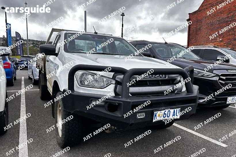 White 2022 Isuzu D-MAX Ute Tray SX HIGH RIDE R