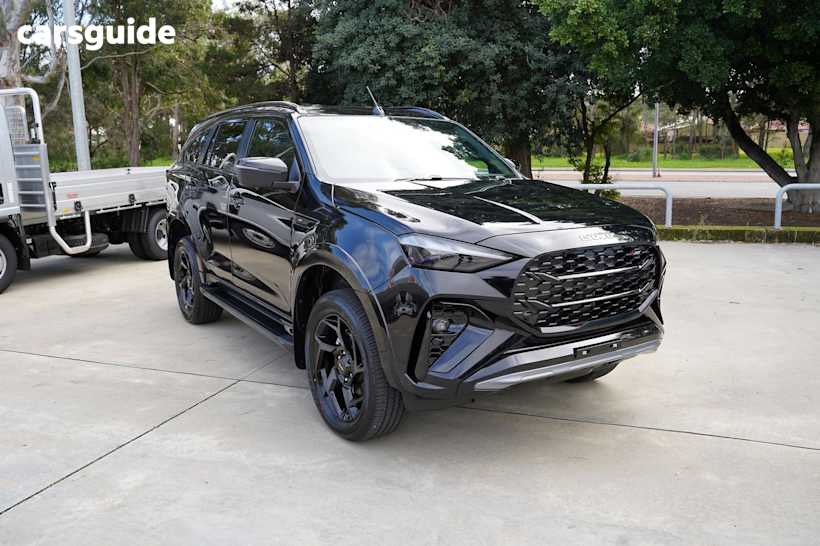 Black 2025 Isuzu MU-X SUV X-TERRAIN 4X4