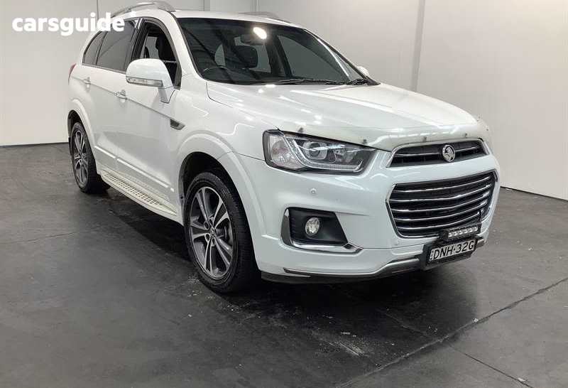 White 2016 Holden Captiva Wagon 7 Ltz (Awd)