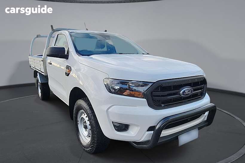 White 2021 Ford Ranger Cab Chassis Xl 3.2 (4X4)