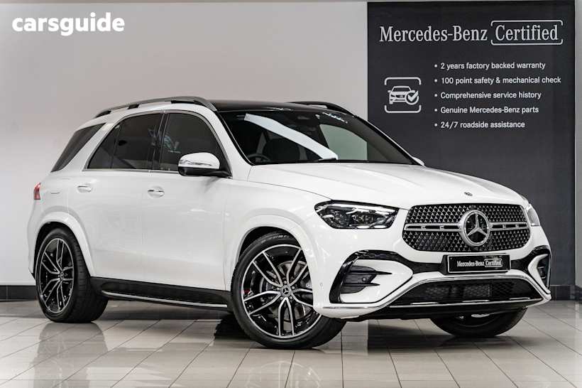 White 2024 Mercedes-Benz GLE-Class SUV GLE300 D 4WD