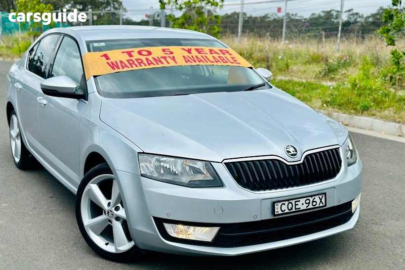 Silver 2013 Skoda Octavia Hatchback 110 Tdi Elegance