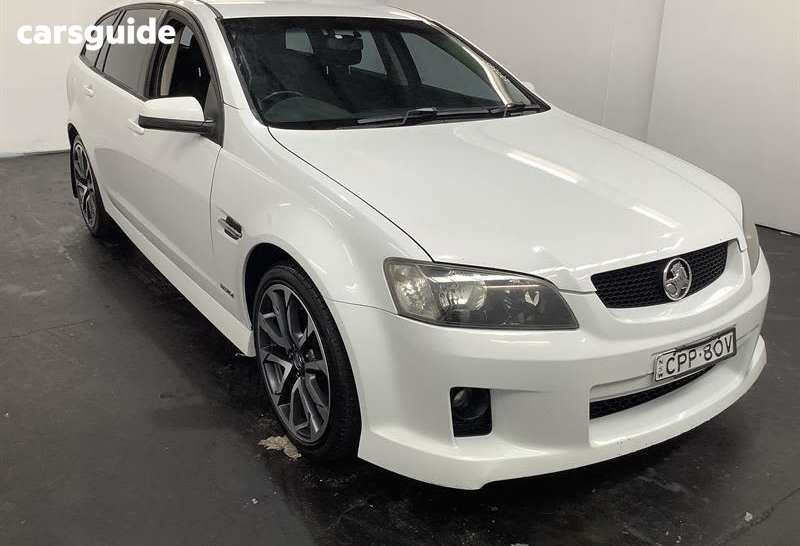 White 2010 Holden Commodore Sportswagon Sv6