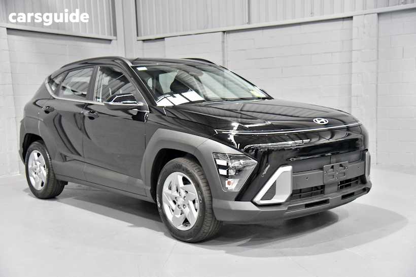 Black 2025 Hyundai Kona SUV F