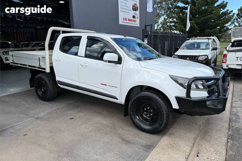 White 2019 Holden Colorado Crew Cab Chassis Ls (4X4)