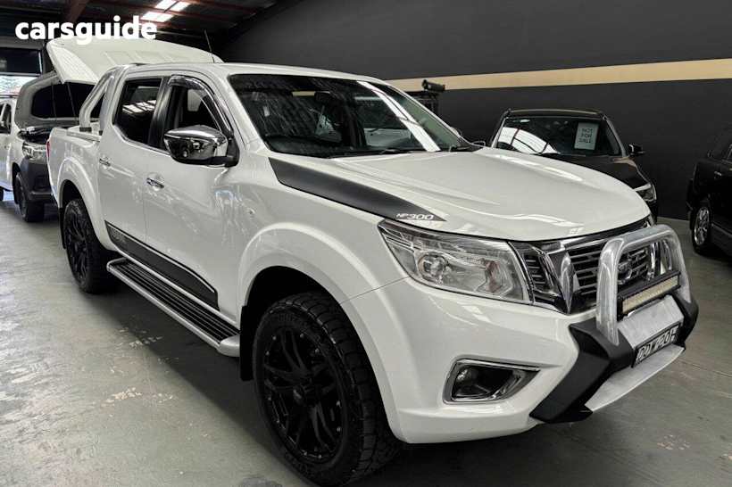 White 2016 Nissan Navara Dual Cab Utility St (4X4)