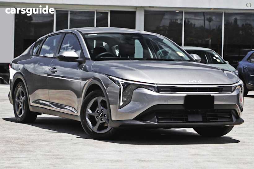 Grey 2025 Kia K4 Sedan S F