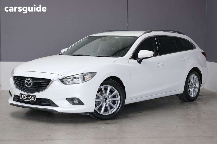 White 2014 Mazda Mazda6 SUV SPORT F