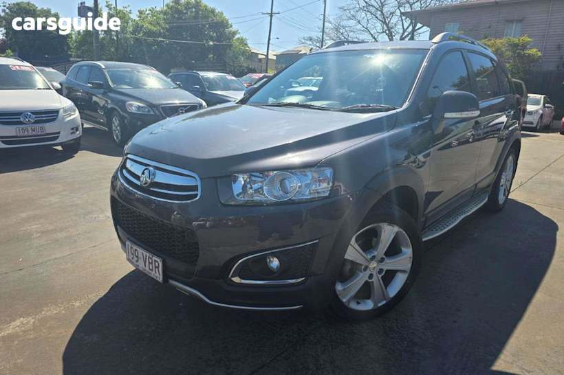Grey 2014 Holden Captiva SUV 7 LTZ 4X4