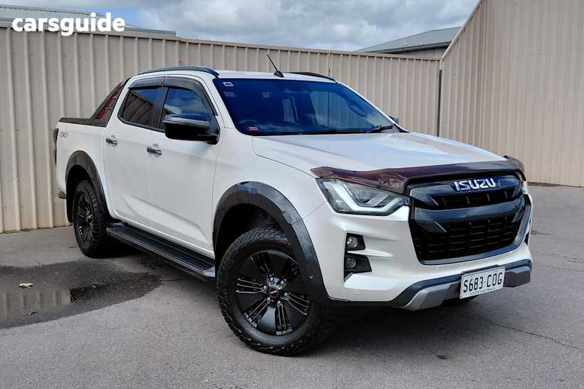White 2021 Isuzu D-MAX Ute Tray X-TERRAIN 4X4