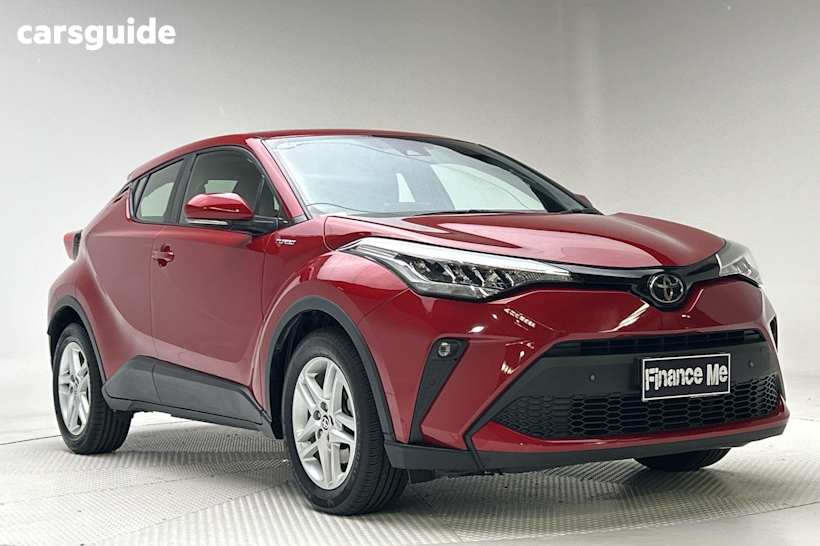 Red 2020 Toyota C-HR SUV F