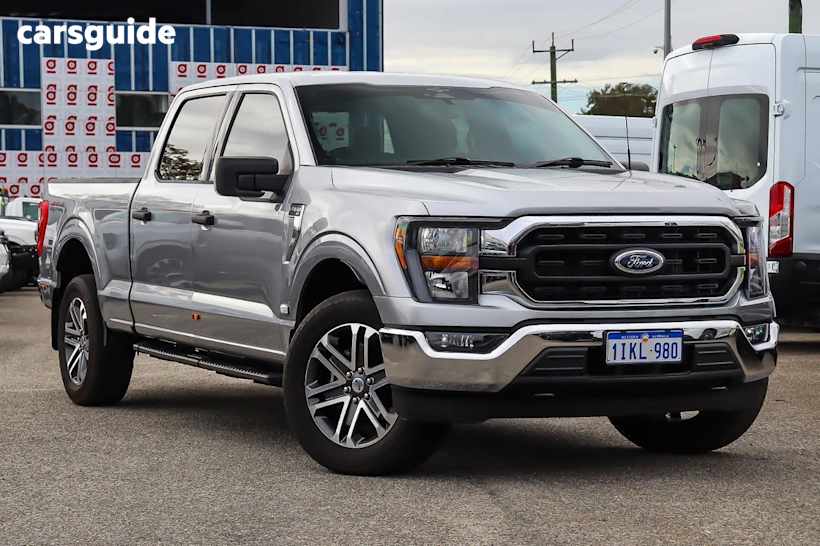 Silver 2023 Ford F150 Double Cab Pick Up Xlt Lwb (4X4)
