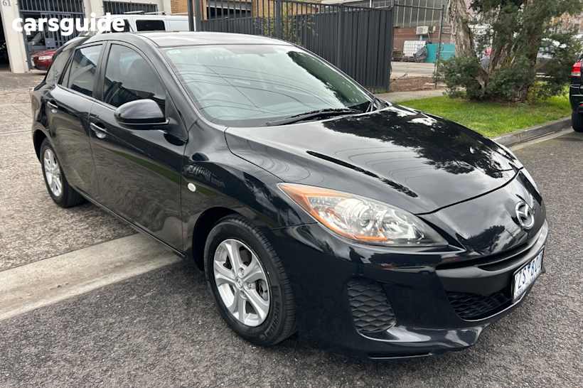 Black 2012 Mazda 3 Hatchback Neo
