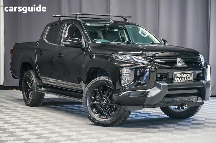 Black 2021 Mitsubishi Triton Double Cab Pick Up Gsr (4X4)
