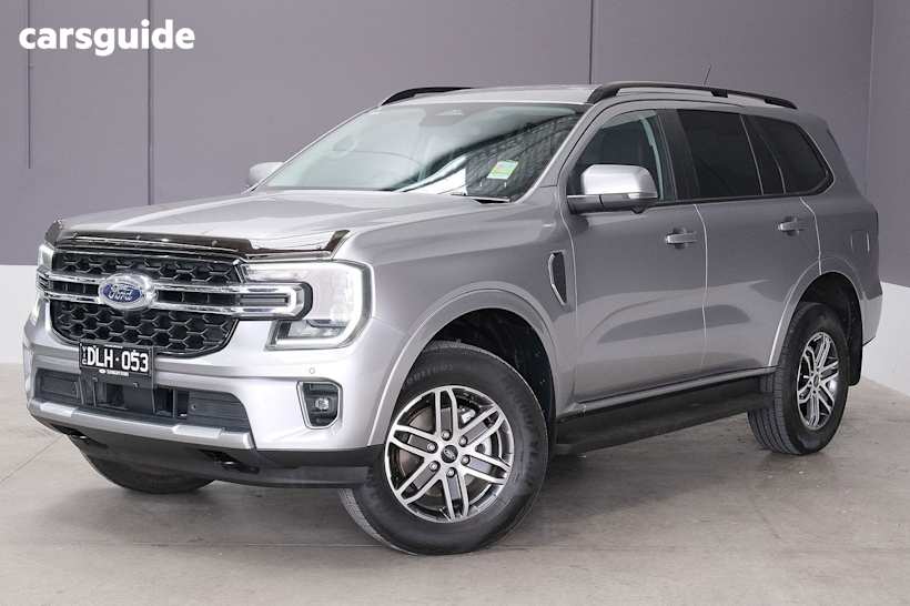 Silver 2024 Ford Everest SUV TREND 4X4